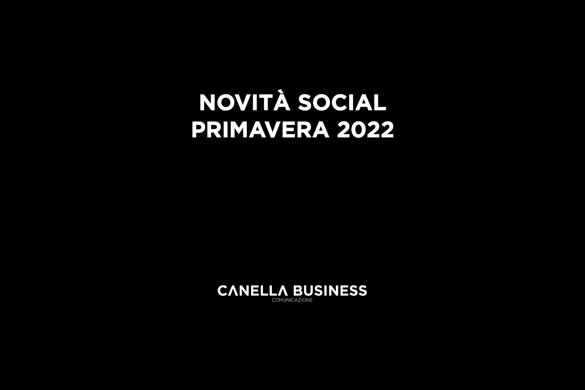 Novità social primavera 2022