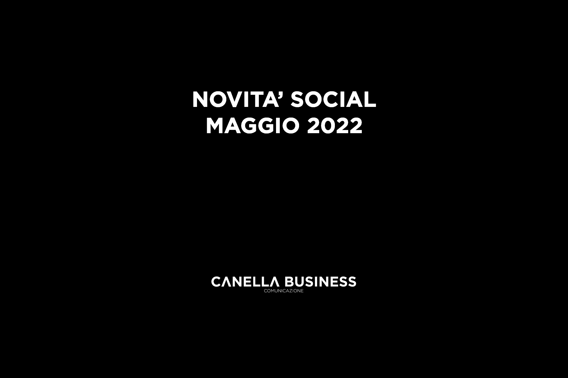 Novità social maggio 2022