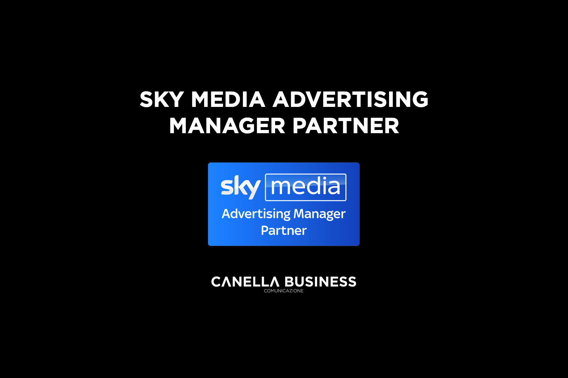 Sky Media Advertising Manager Partner