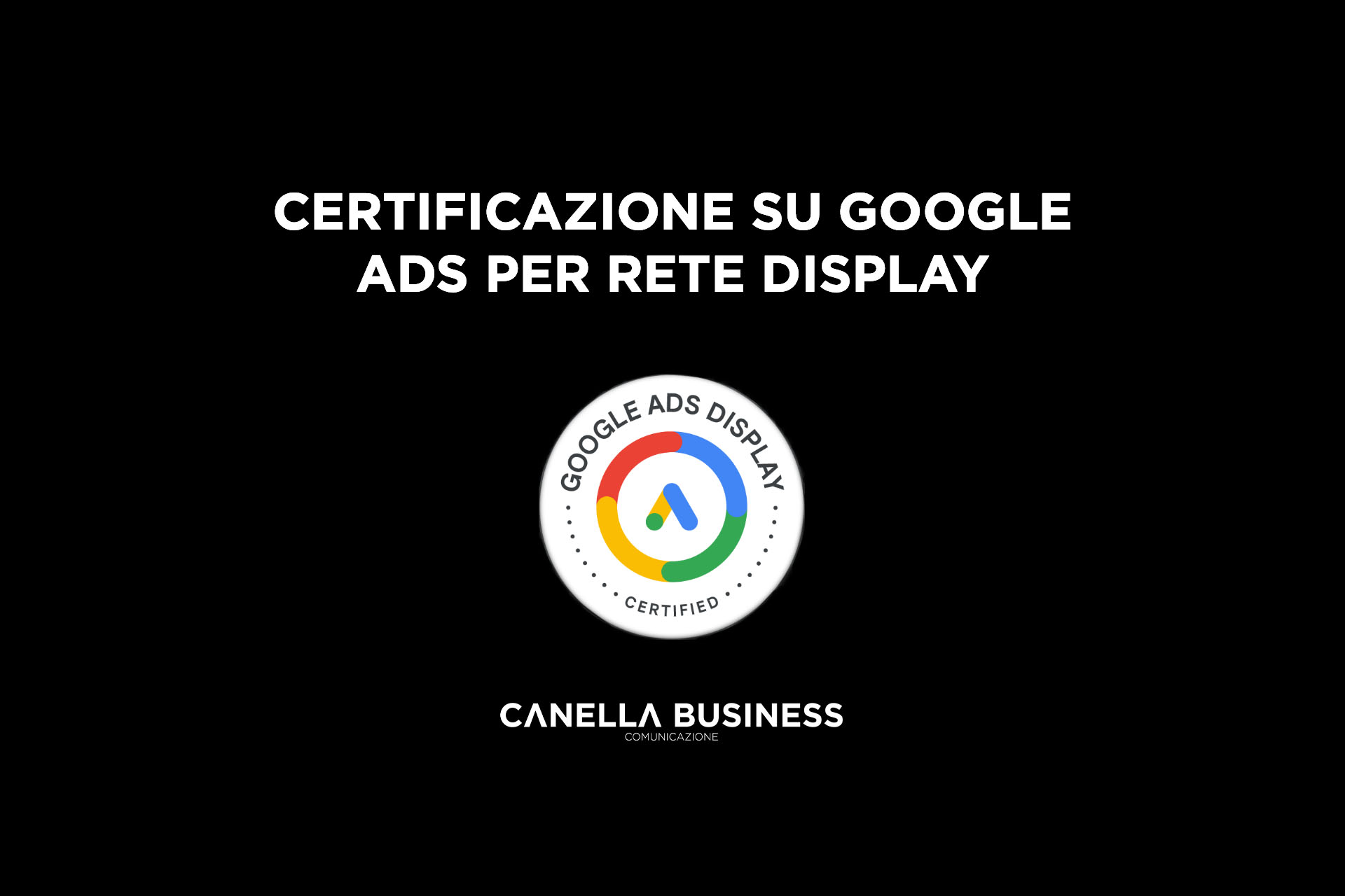 Certificazione Google Ads sulla pubblicità video