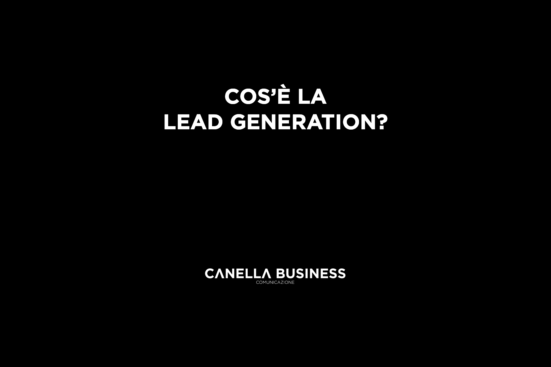 Cos'è la Lead Generation?