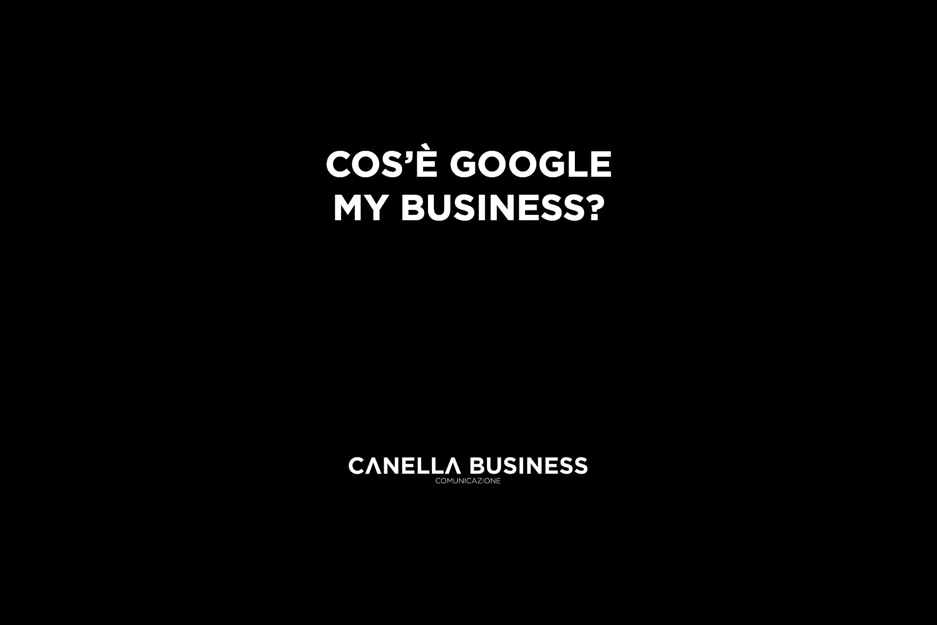 Cos'è Google My Business?
