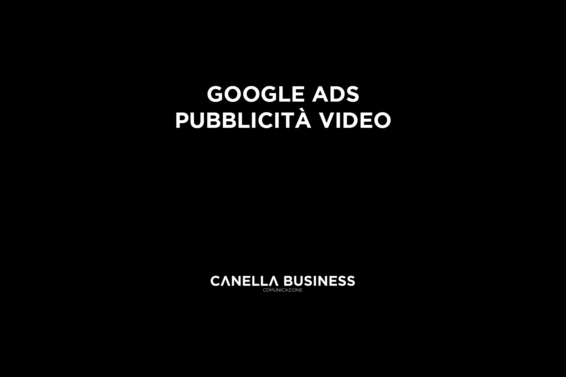 Google Ads Pubblicità Video