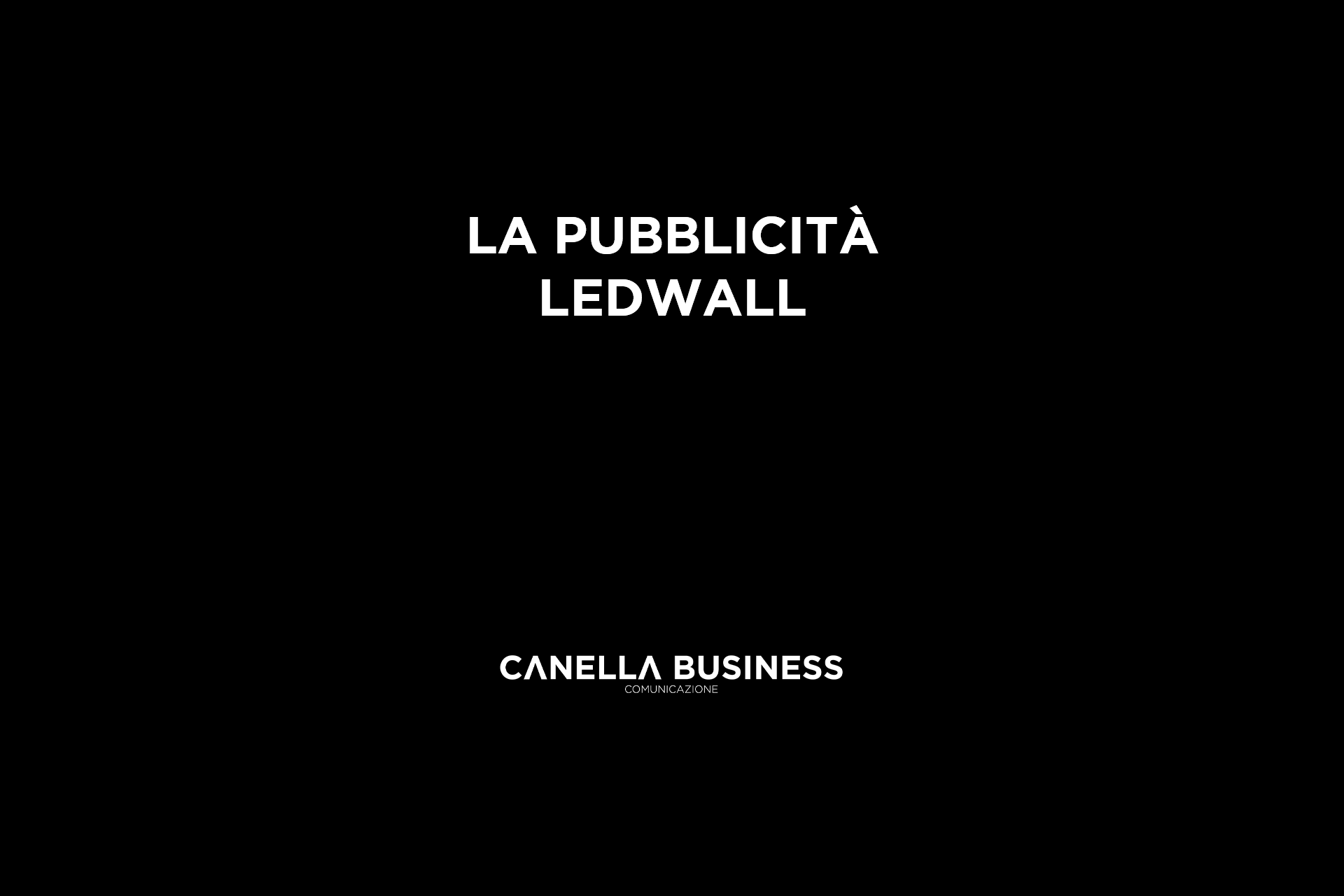 La Pubblicità Ledwall