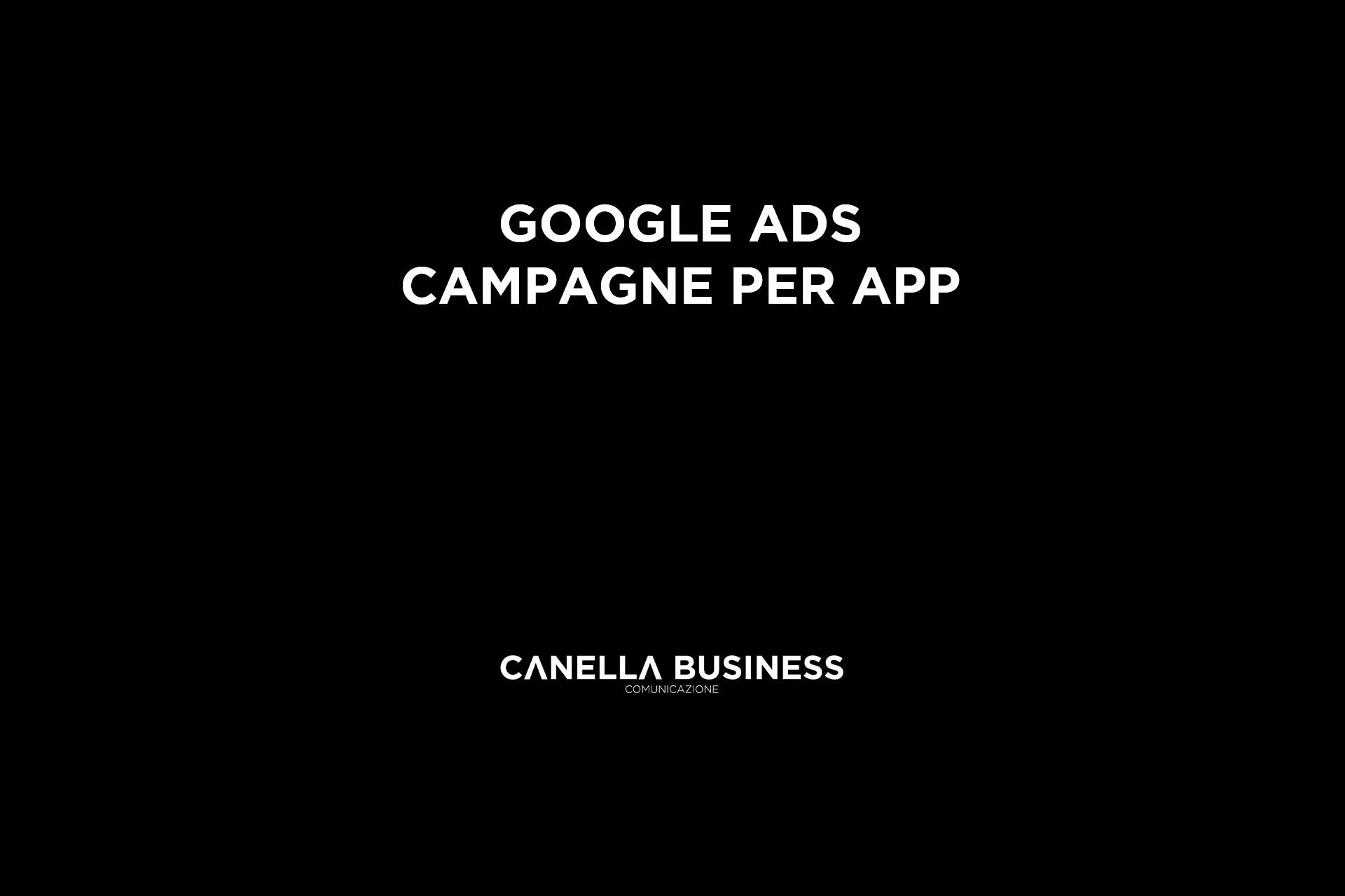 Google Ads campagne per App