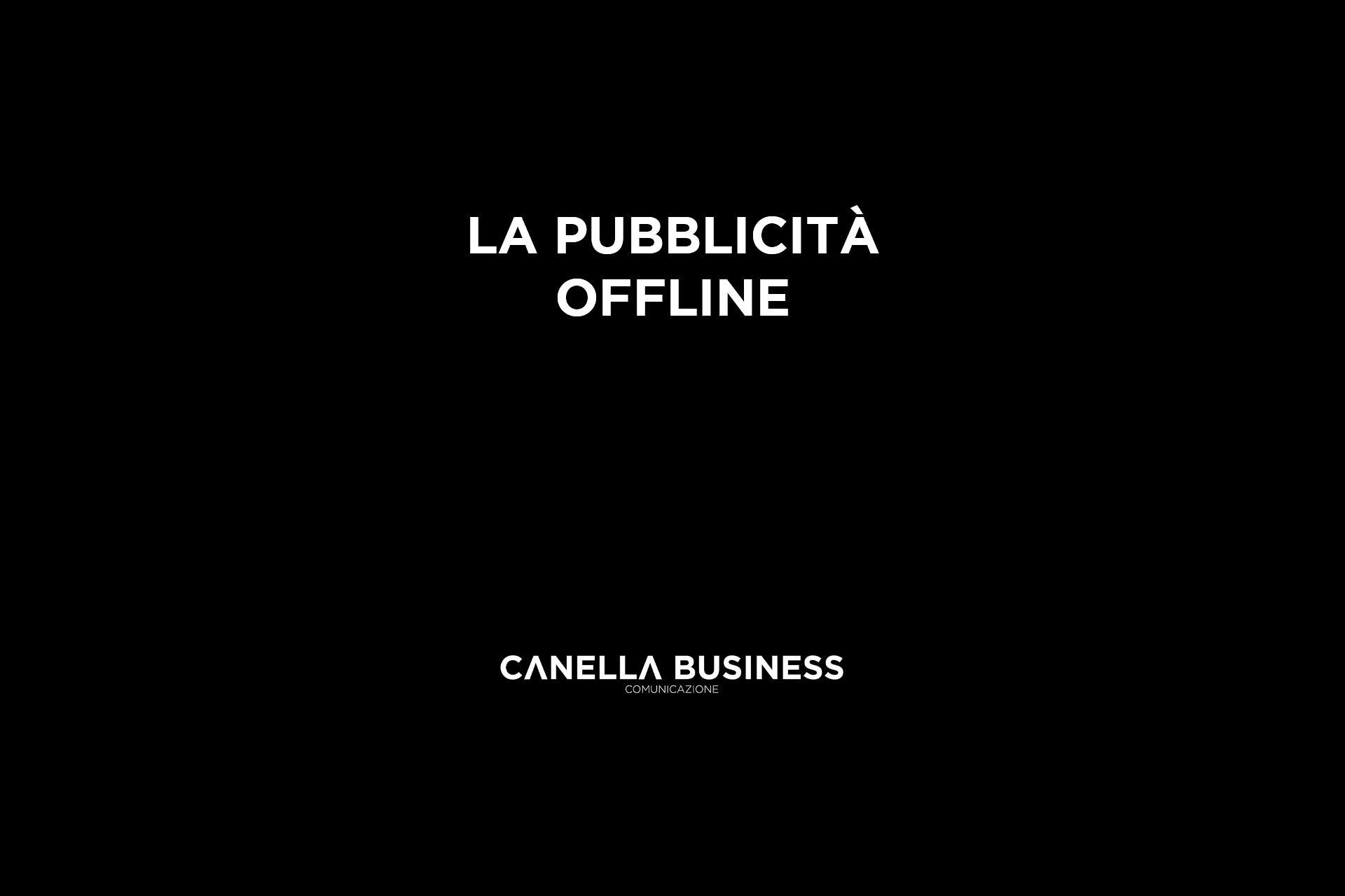 La Pubblicità Offline