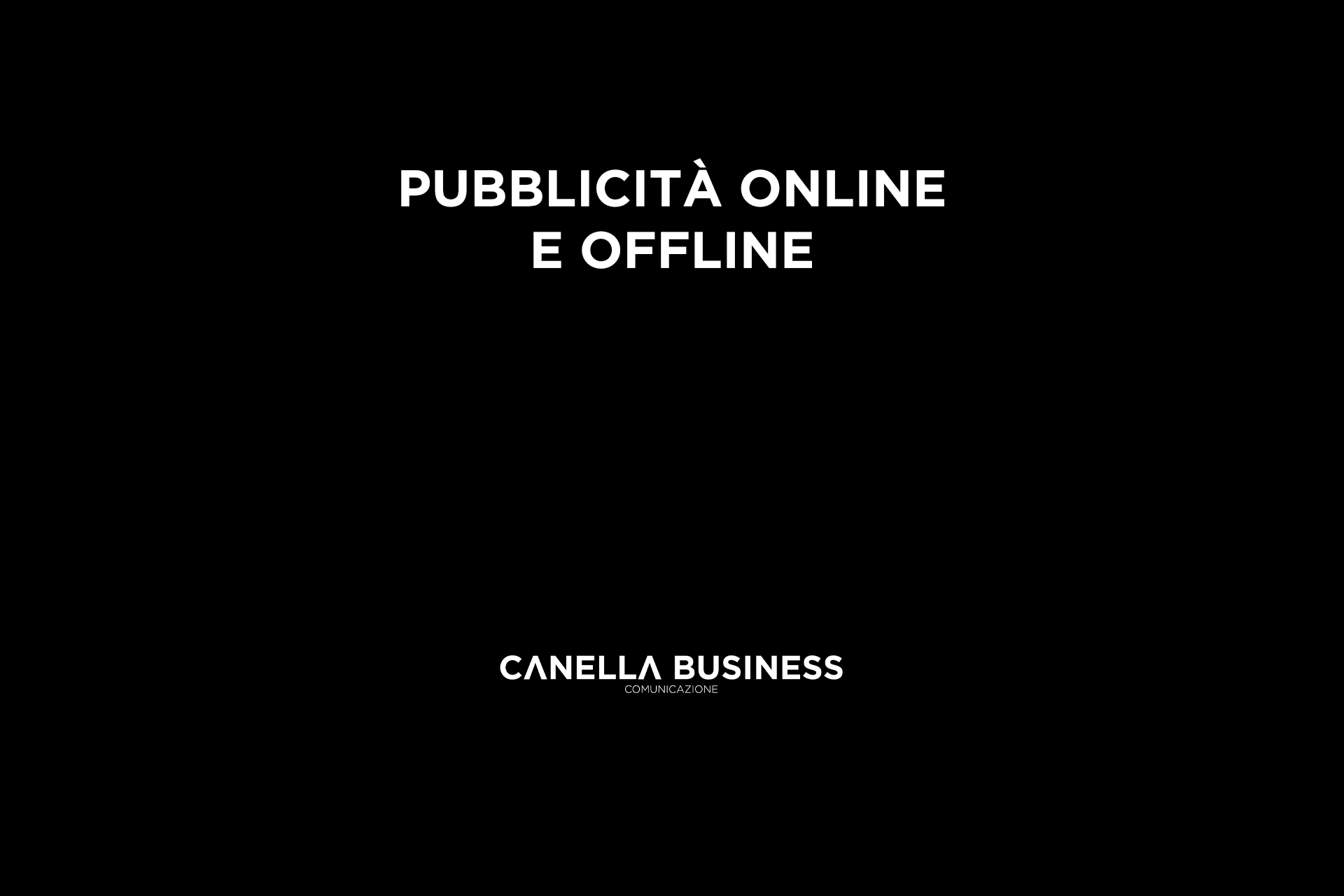 Pubblicità online e offline