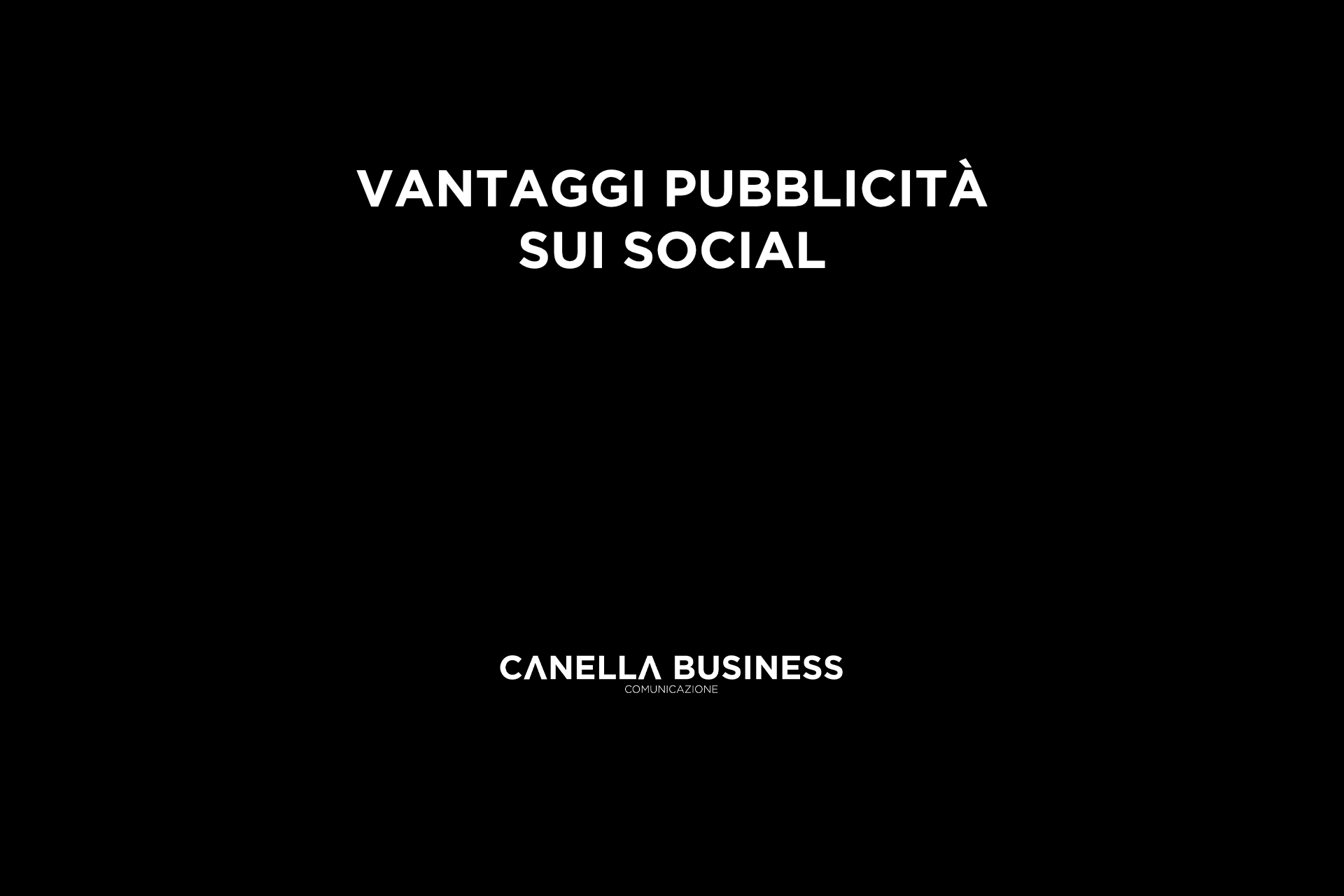 Vantaggi pubblicità sui social