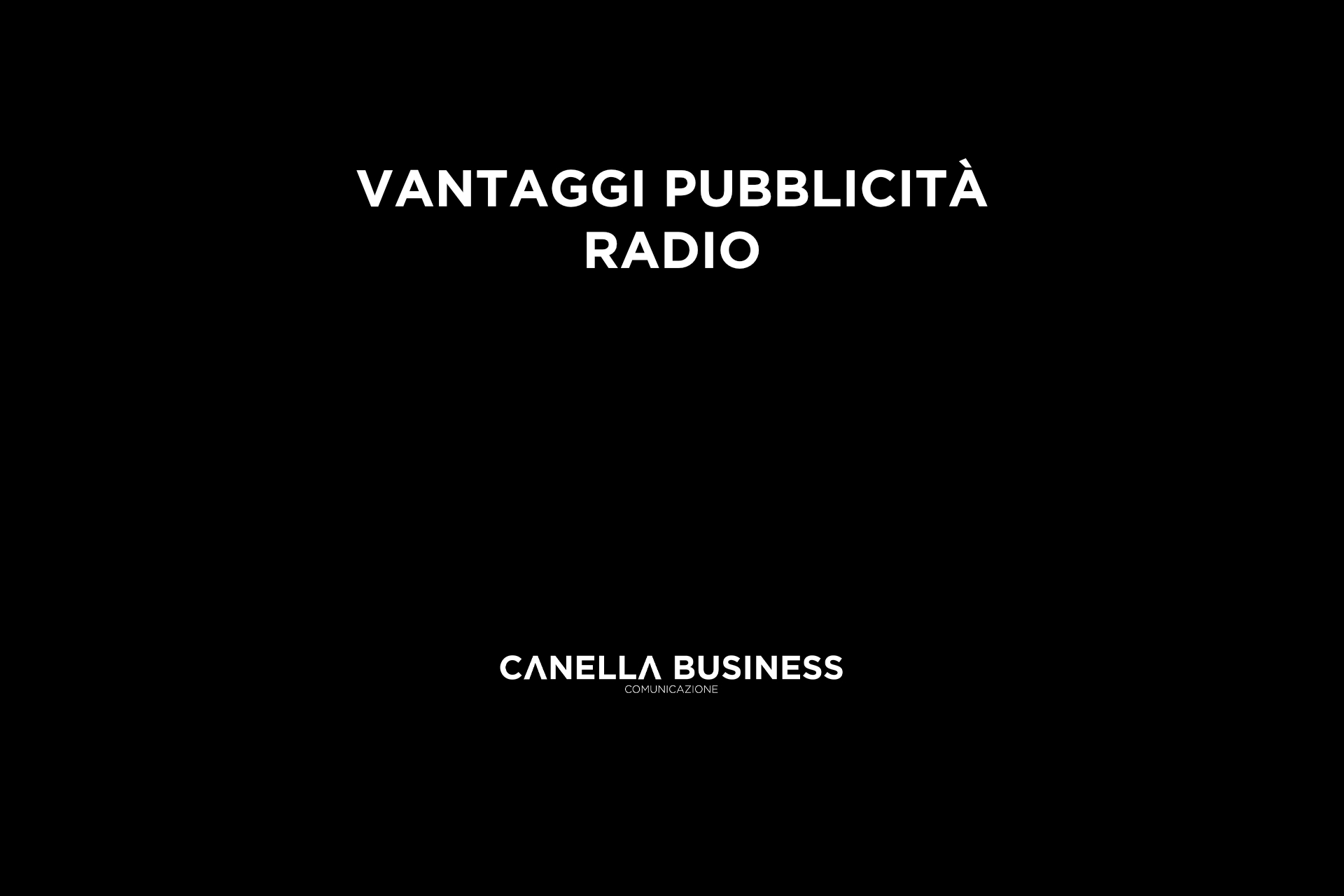 Vantaggi pubblicità radio