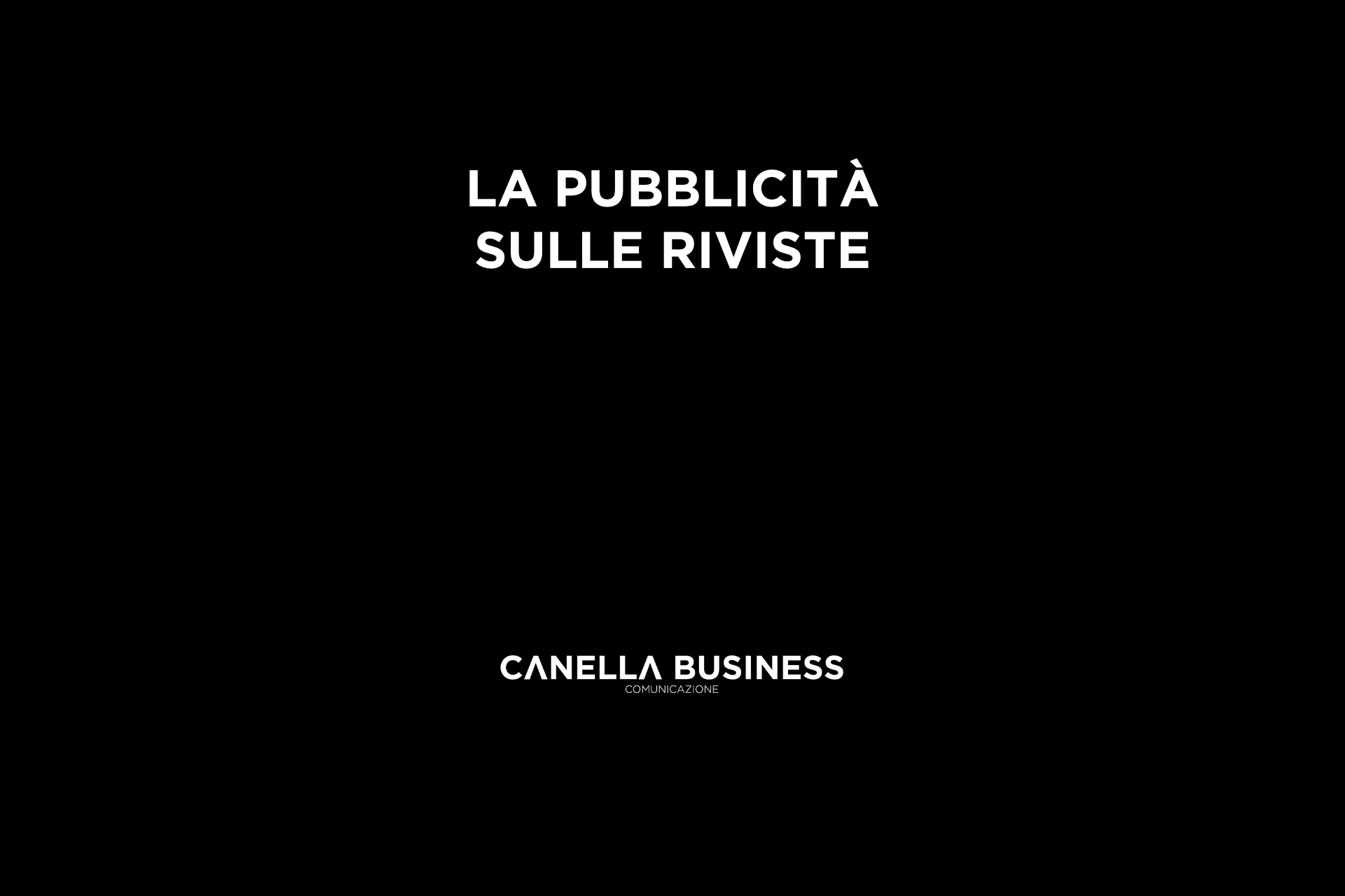 La pubblicità sulle riviste