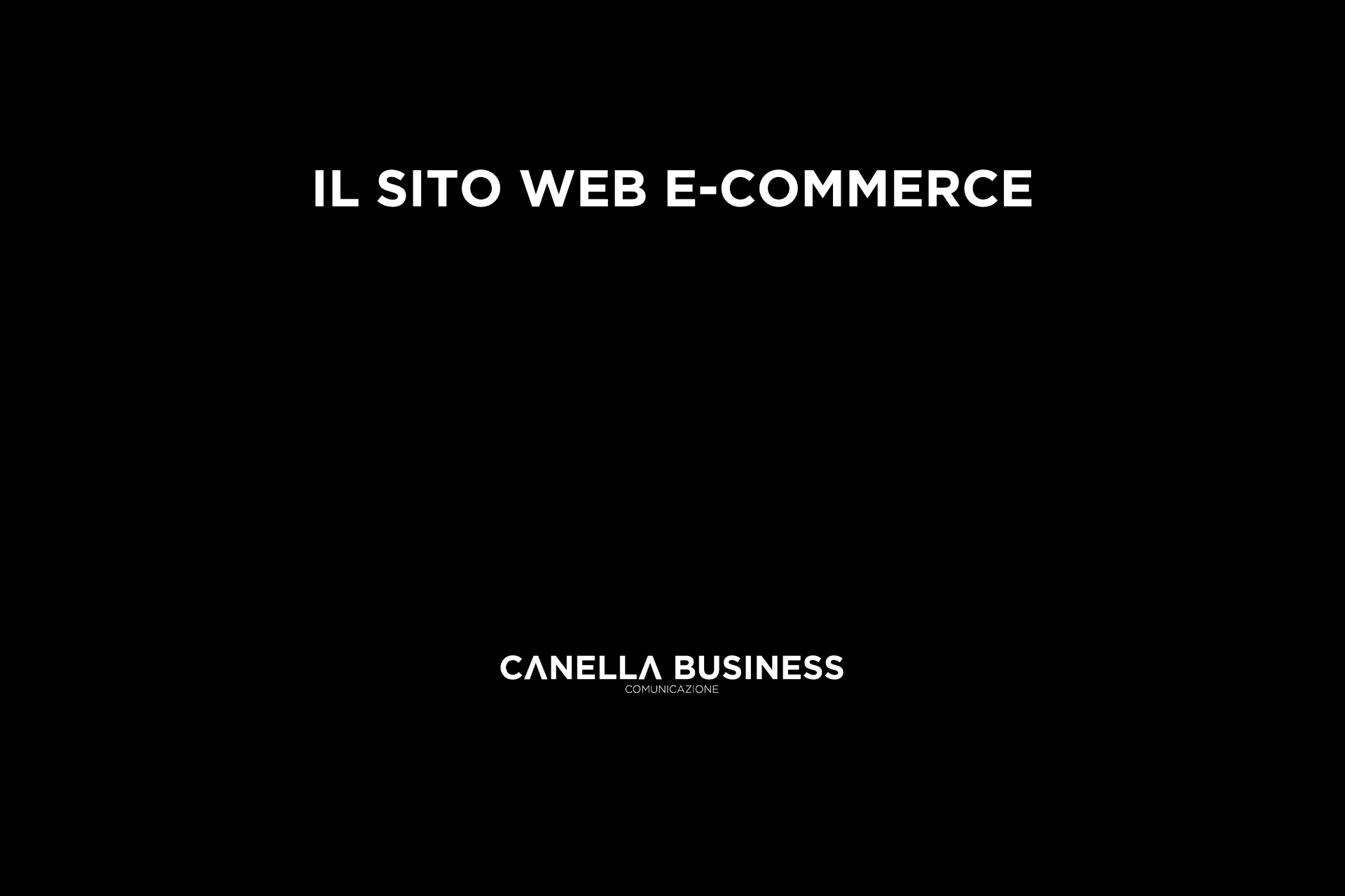 Il sito web e-commerce