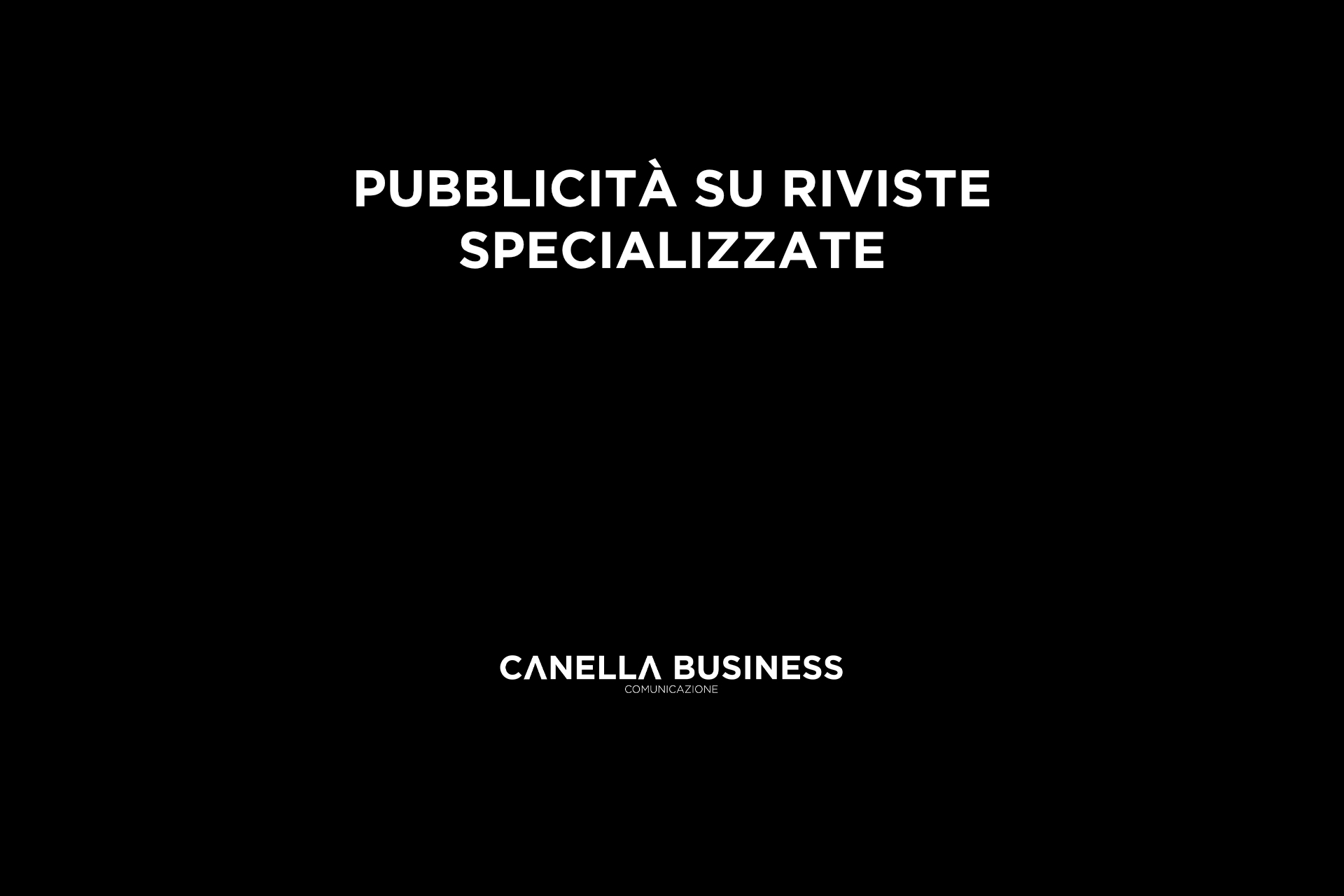 Pubblicità su riviste specializzate