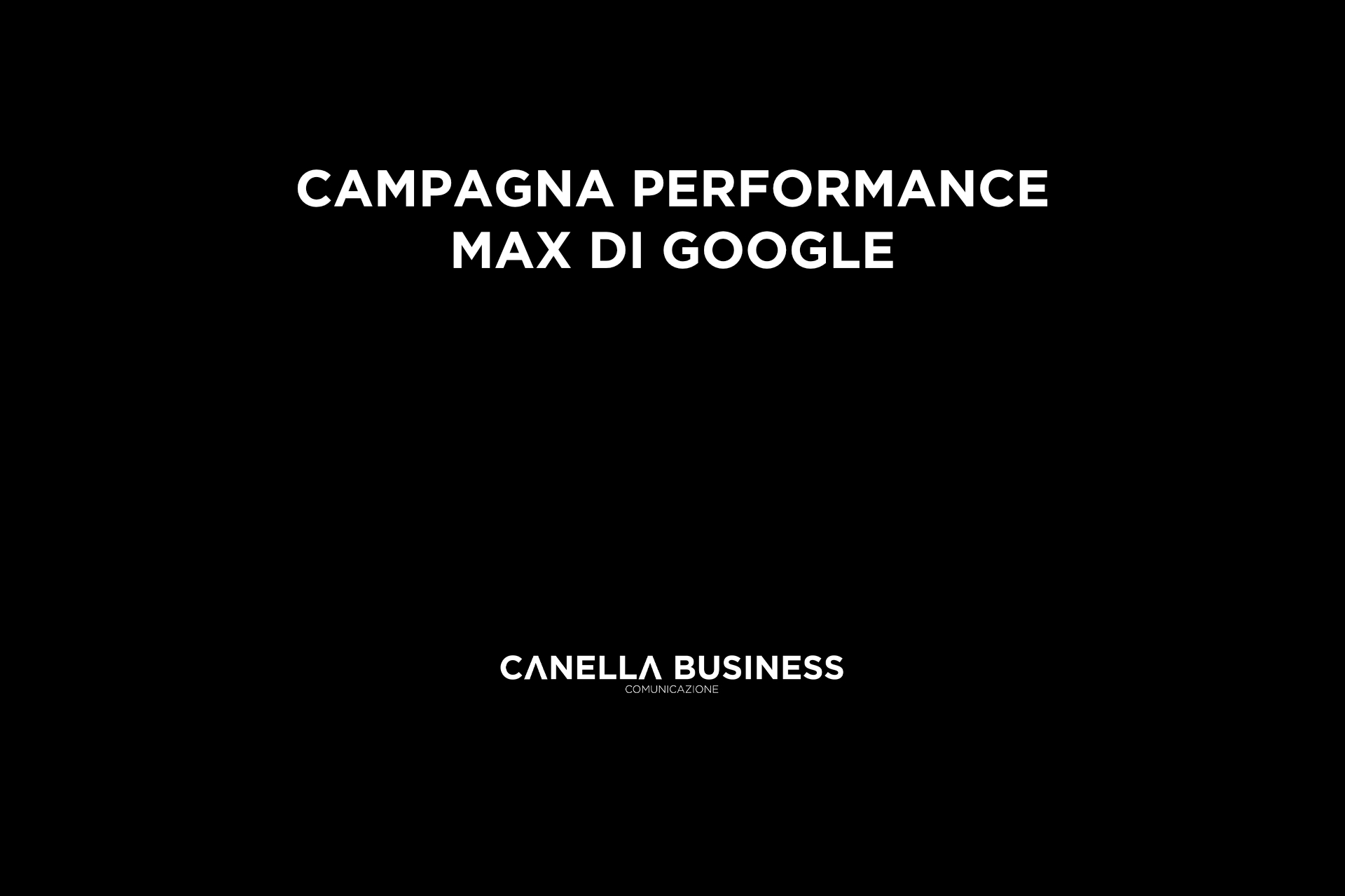 Campagna Performance Max di Google