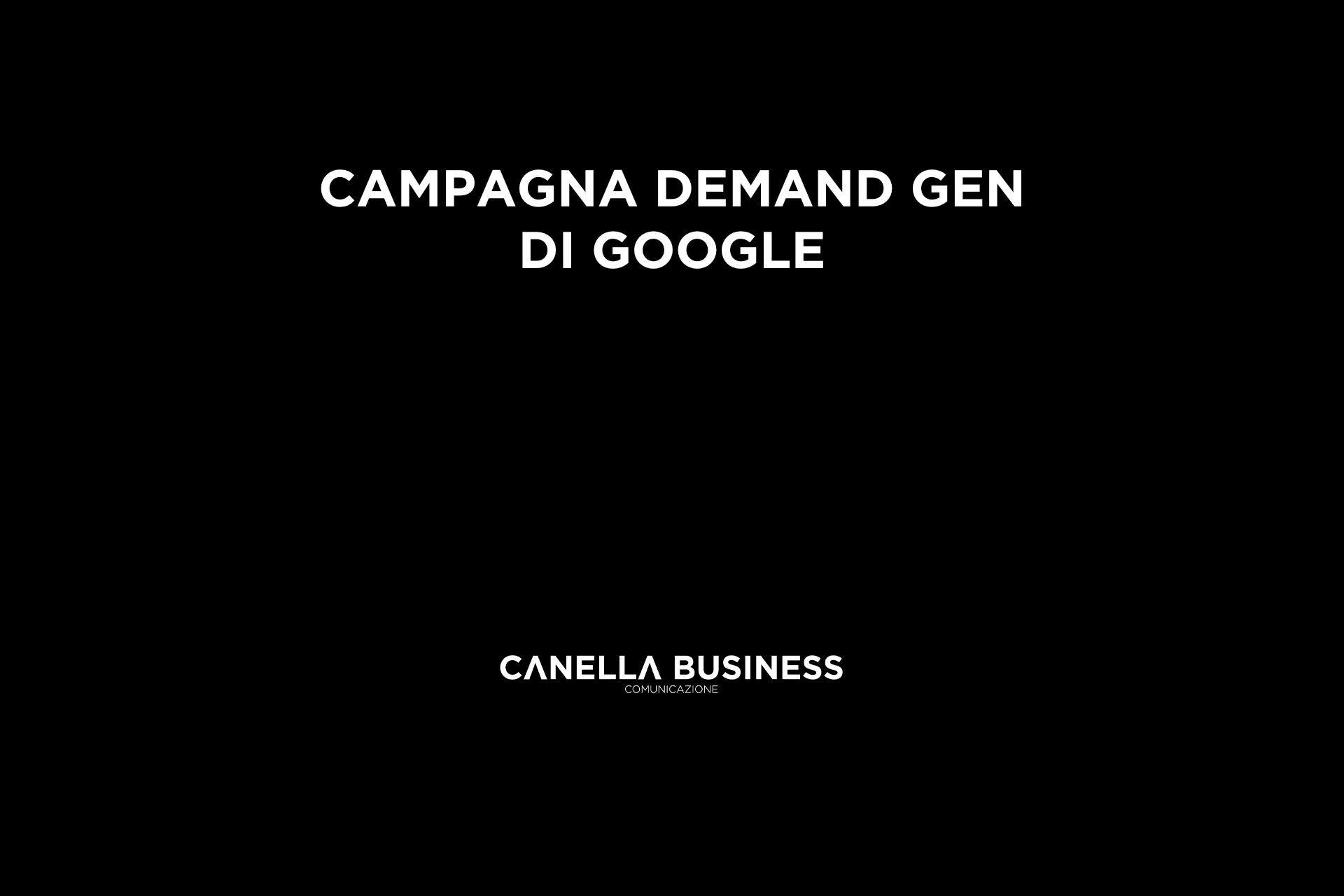 Campagna Demand Gen di Google