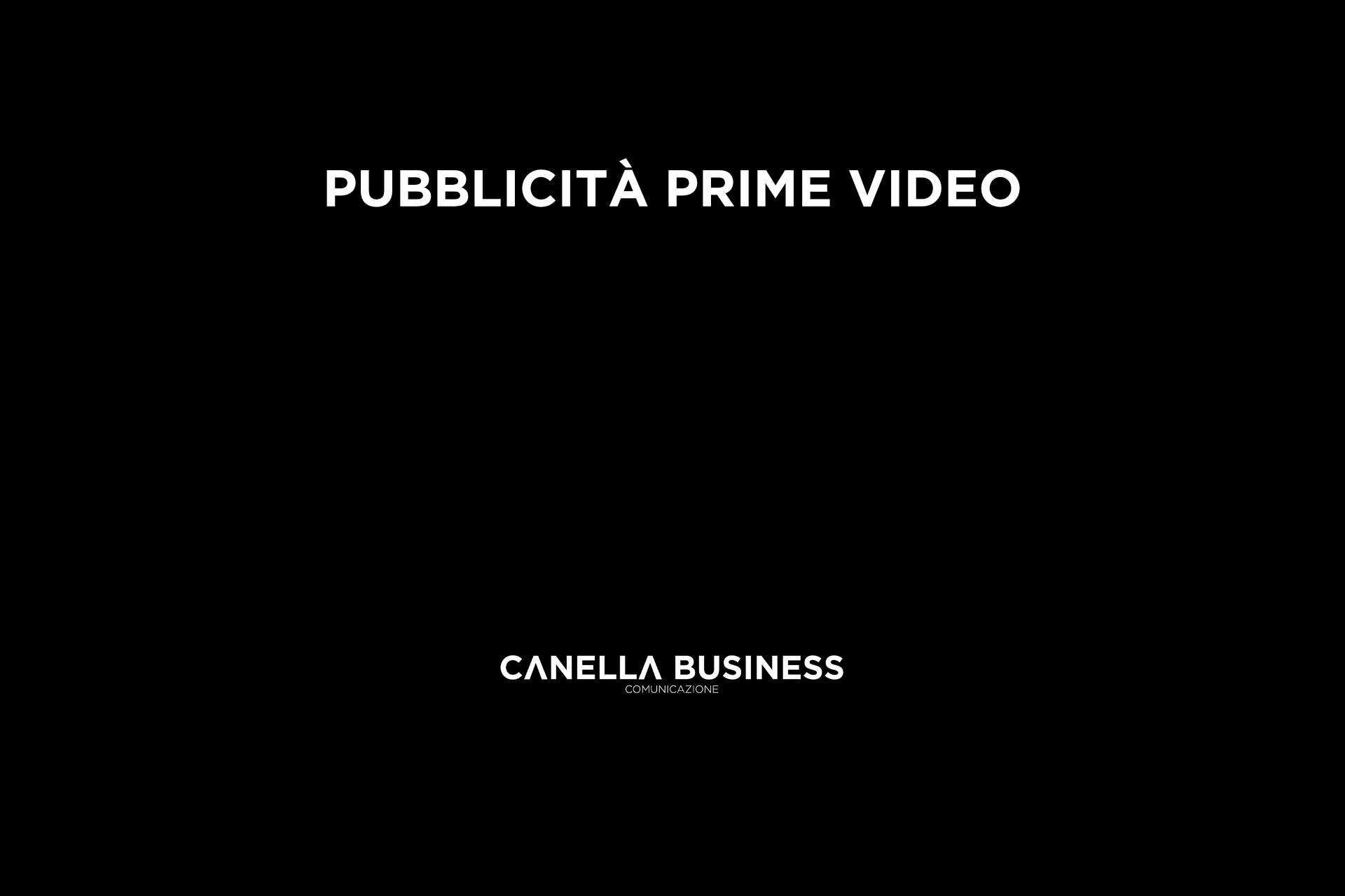 Pubblicità Prime Video