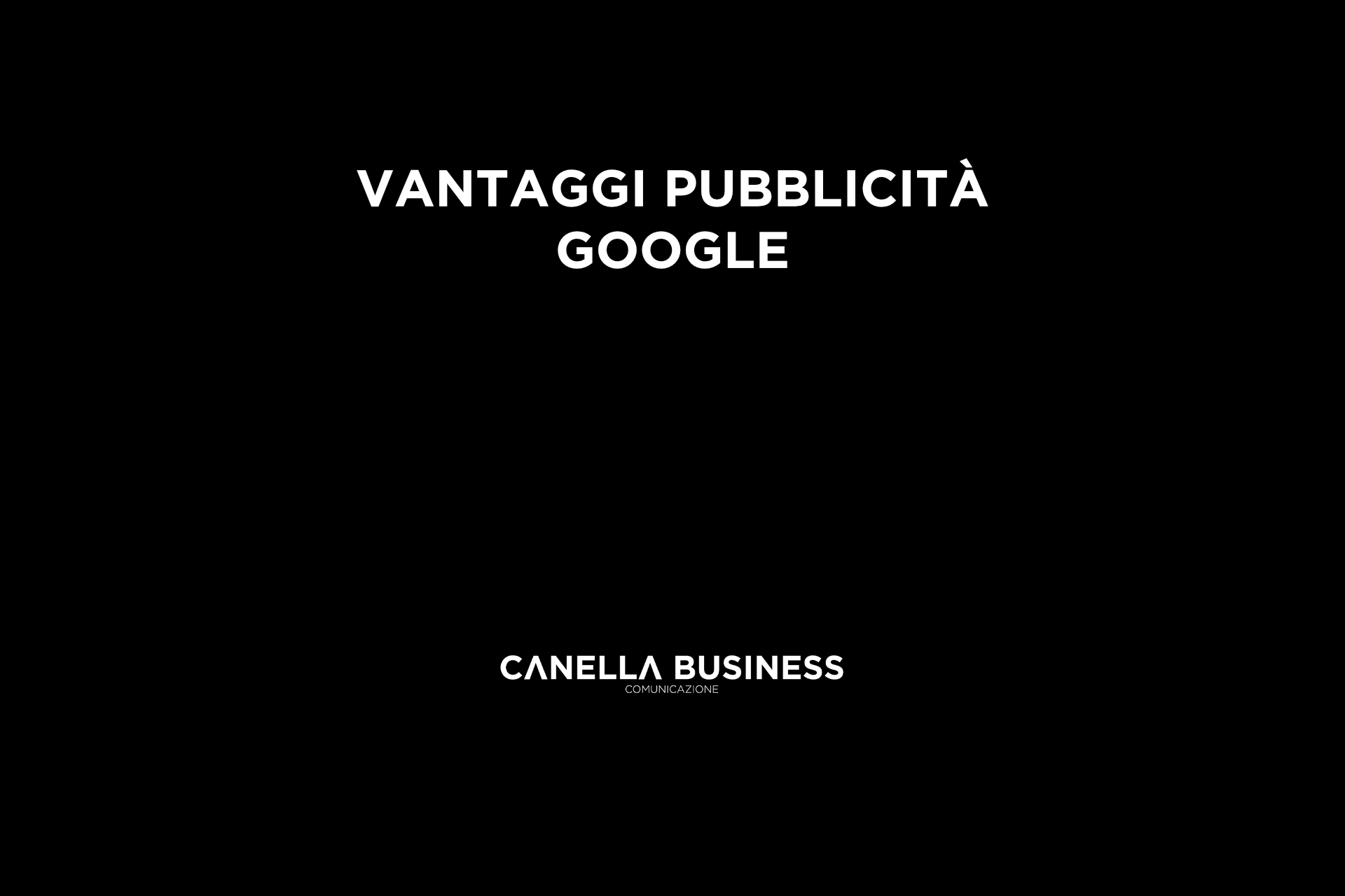 Vantaggi pubblicità Google