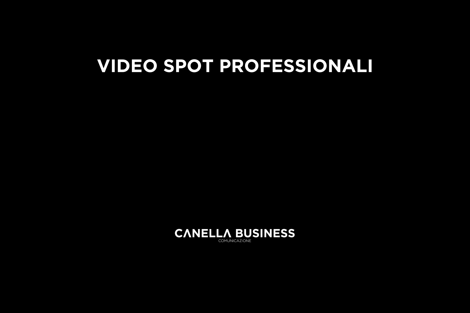 Video spot professionali