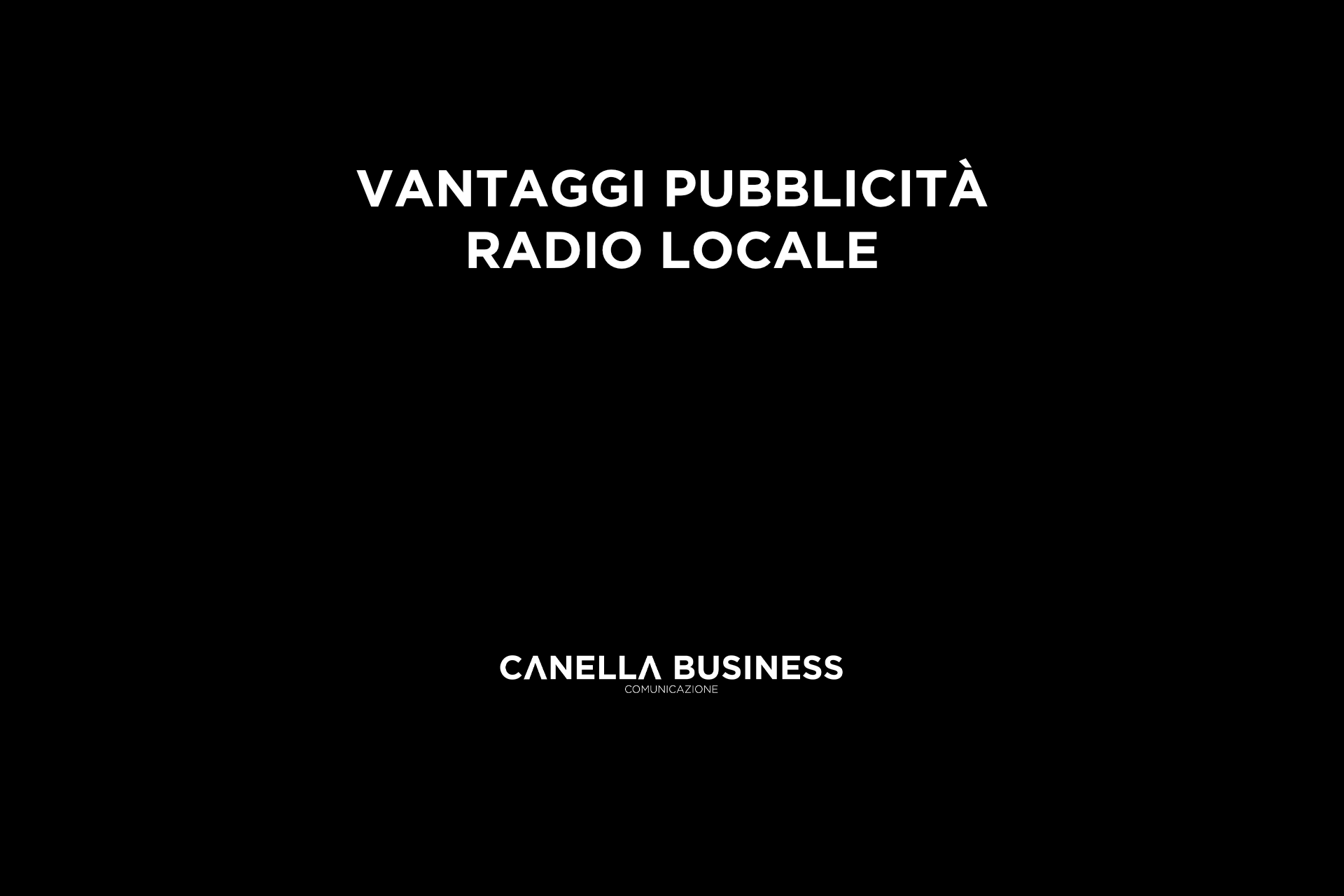 Vantaggi pubblicità radio locale