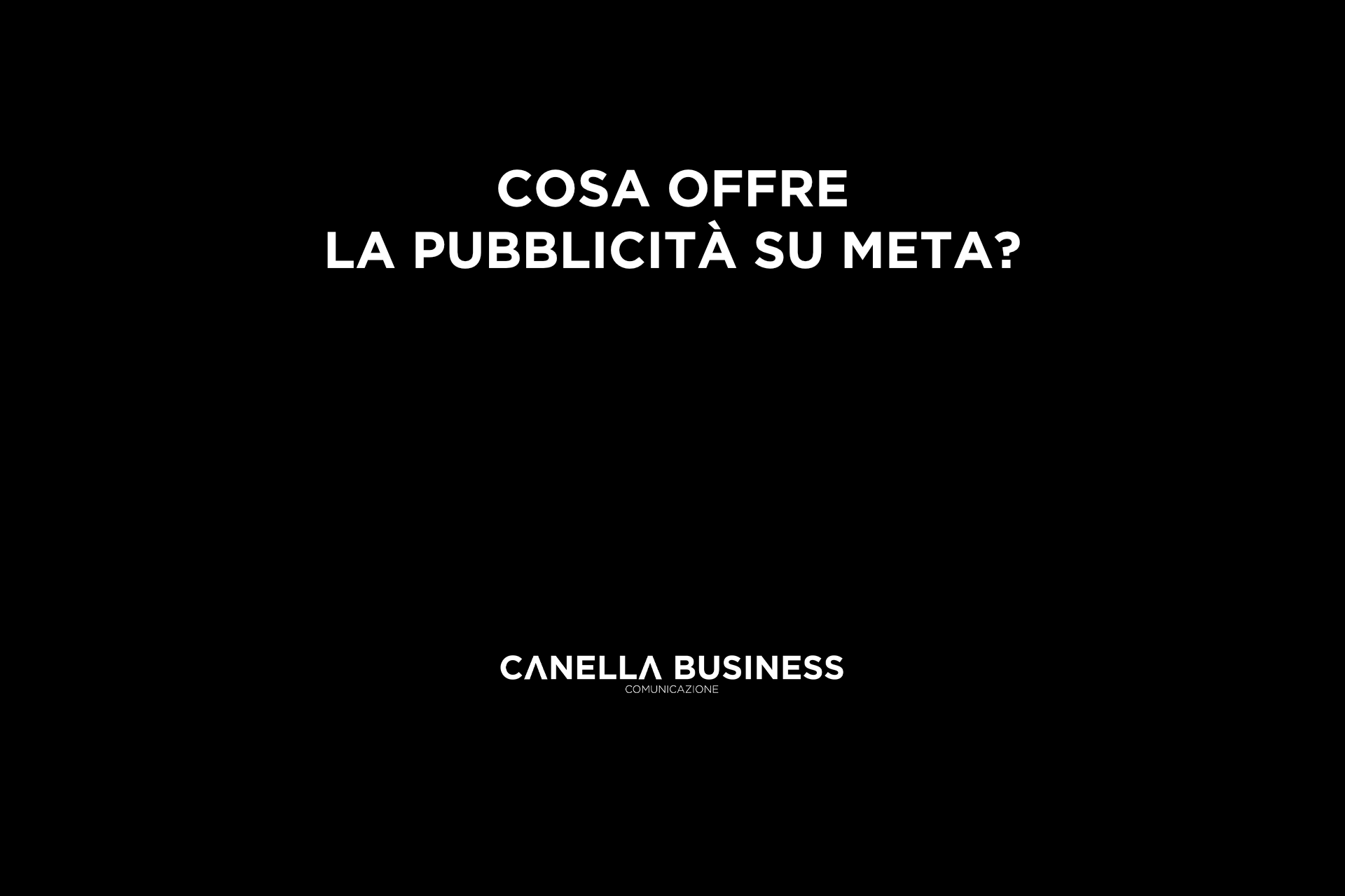 Cosa offre la pubblicità su Meta?